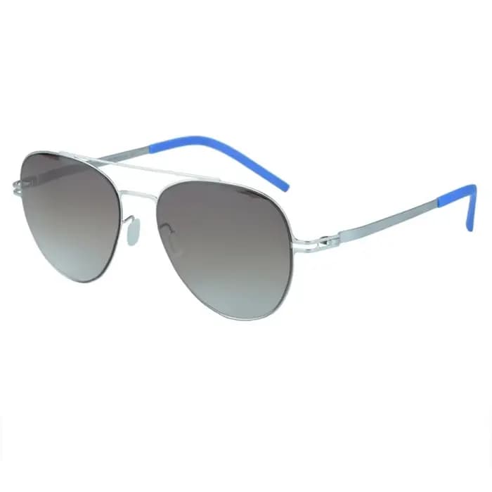 Allemagne marque hommes pilote lunettes de soleil femmes Double faisceau coloré mode Protection UV