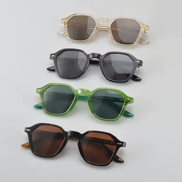 Lunettes de soleil japonaises faites à la main en acétate épais