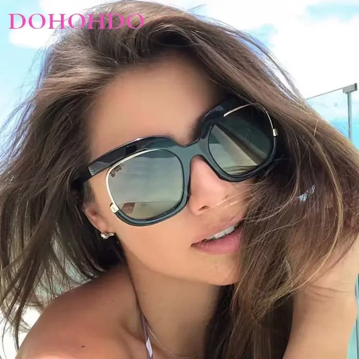 DOBathroom-Lunettes de soleil rondes pour hommes et femmes