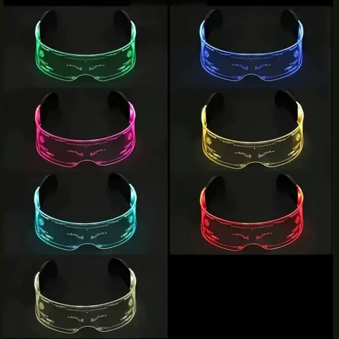 Lunettes de soleil disco colorées scintillantes