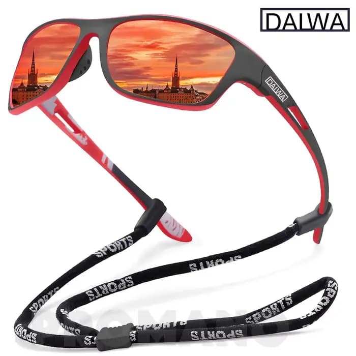 Dalwa lunettes de soleil de pêche polarisées hommes conduite nuances mâle randonnée