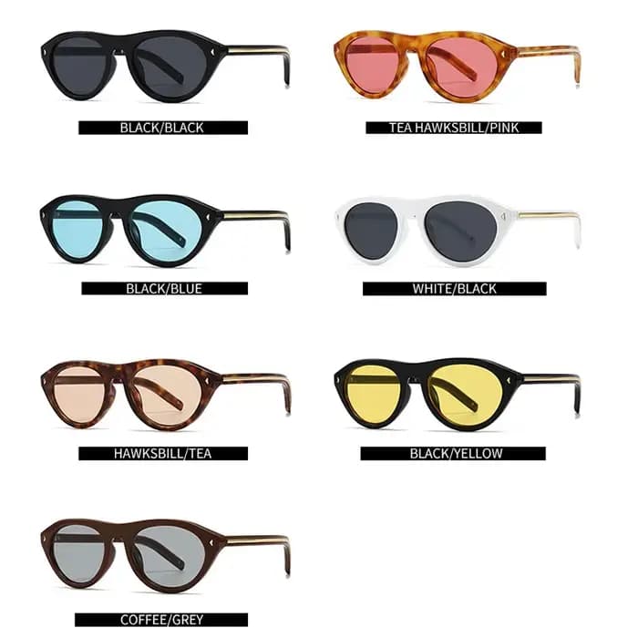 Y2k – lunettes de soleil pilote pour hommes et femmes