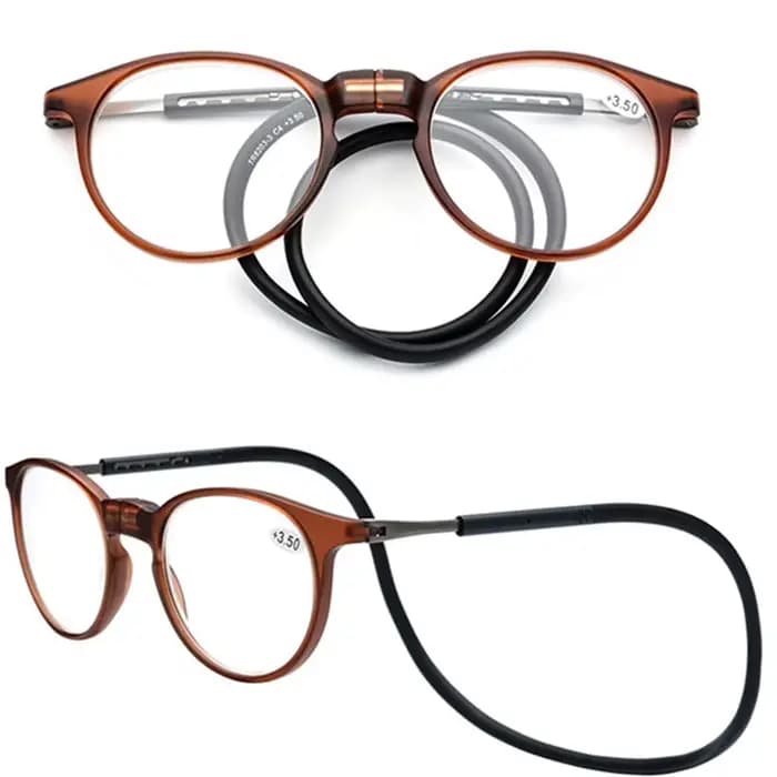 Lunettes de lecture rondes pour hommes et femmes +0