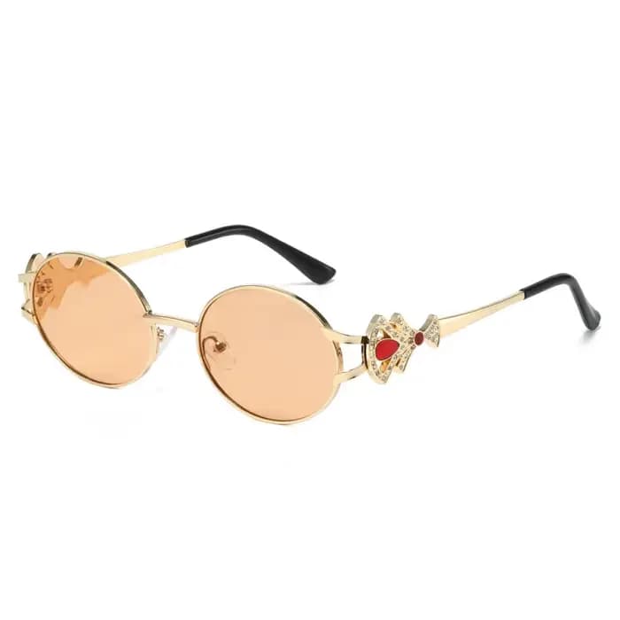 Lunettes de soleil de luxe en strass pour femmes