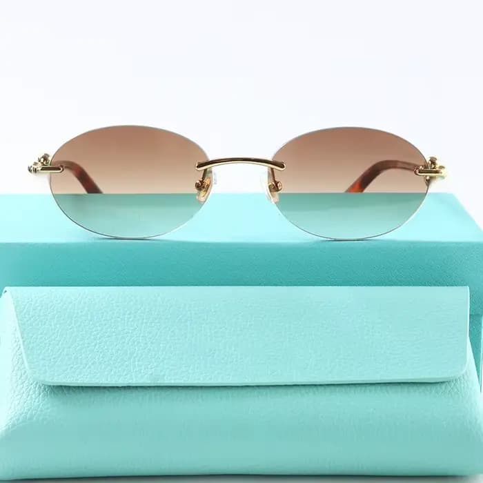 Lunettes de soleil ovales petites pour femmes