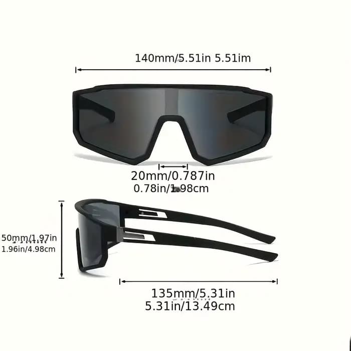 Lunettes de mode unisexes