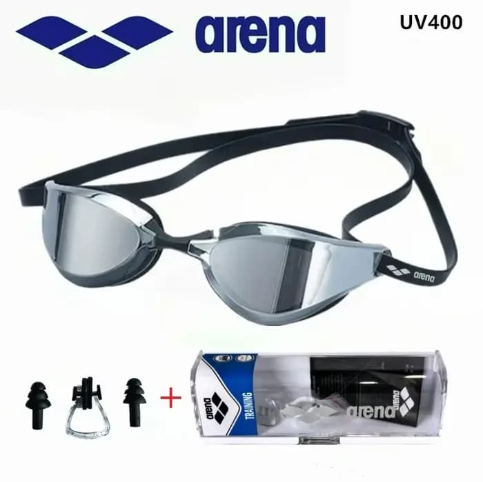 Arema Hit Pro – lunettes de natation professionnelles, étanches, anti-buée, haute définition, UV400, équipement d'entraînement et de compétition