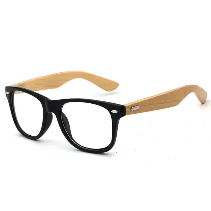 HDCRAFTER montures de lunettes en bois hommes Prescription lunettes en bambou cadre lunettes carrées lecture montures de lunettes optiques