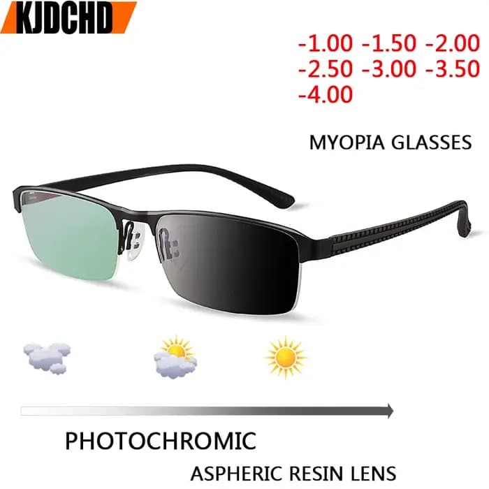 JI E.B – lunettes de soleil de Transition photochromiques pour homme