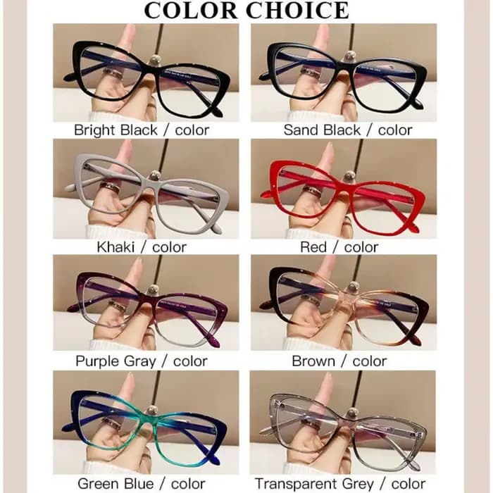 Nouvelle mode lunettes yeux de chat rouge rétro papillon cadre Anti lumière bleue
