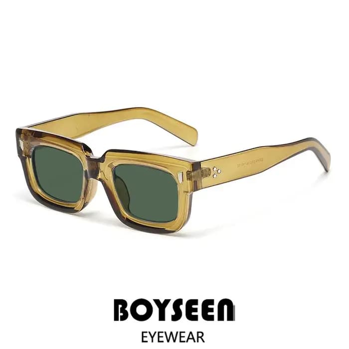 Lunettes de soleil à monture épaisse de Style Hip-hop pour hommes