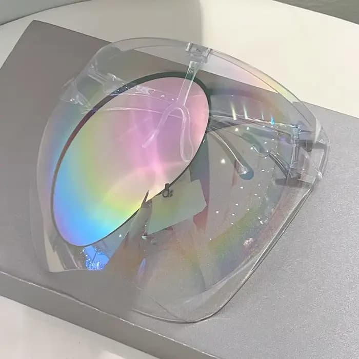KAMMPT énorme lunettes de sport hommes miroir futuriste cyclisme en plein air