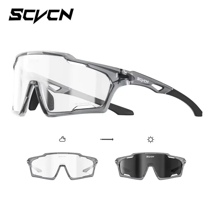 Lunettes de soleil photochromiques SCVCN pour homme