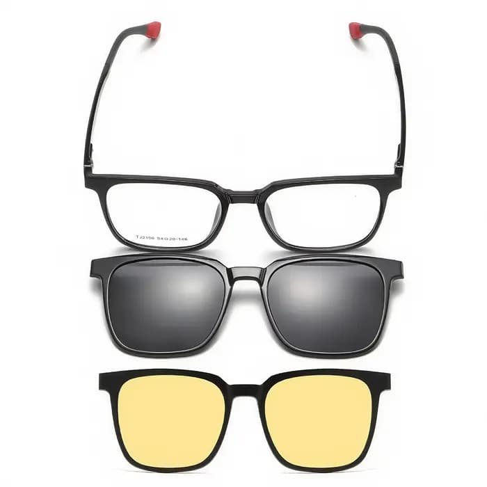 Lunettes de Prescription magnétiques rabattables pour hommes et femmes