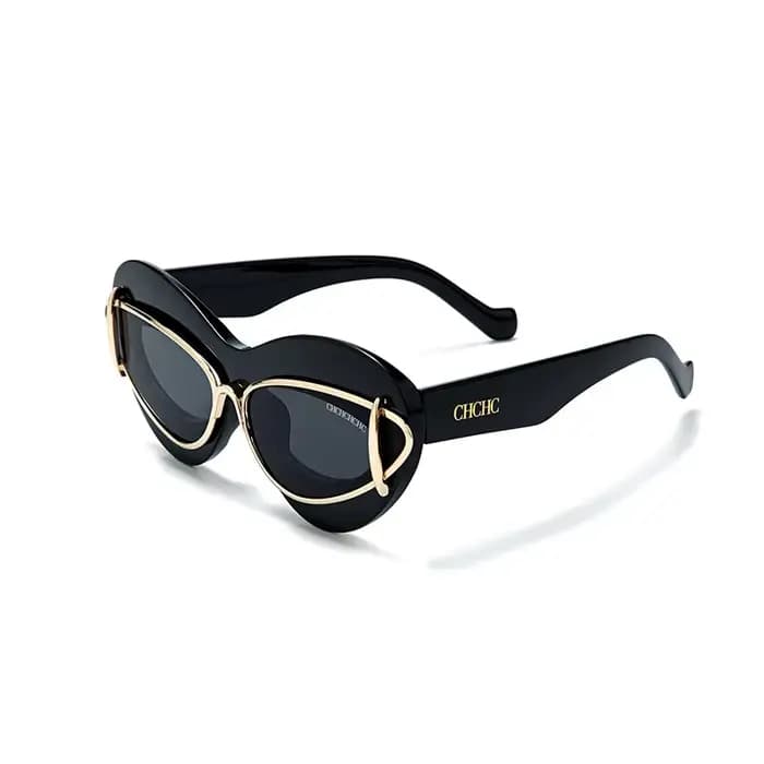 CH – lunettes de soleil à imprimé léopard