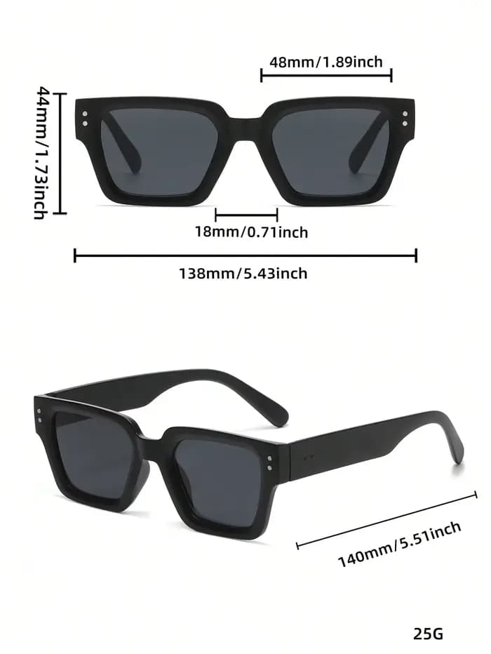 6 paires de lunettes colorées de style moderne pour hommes et femmes