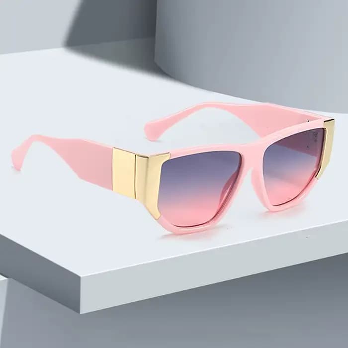 Lunettes de soleil colorées à la mode pour femmes et hommes