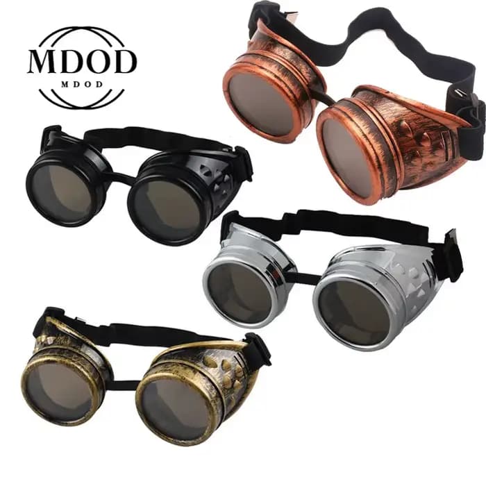 Lunettes de soleil Steampunk de Style Vintage
