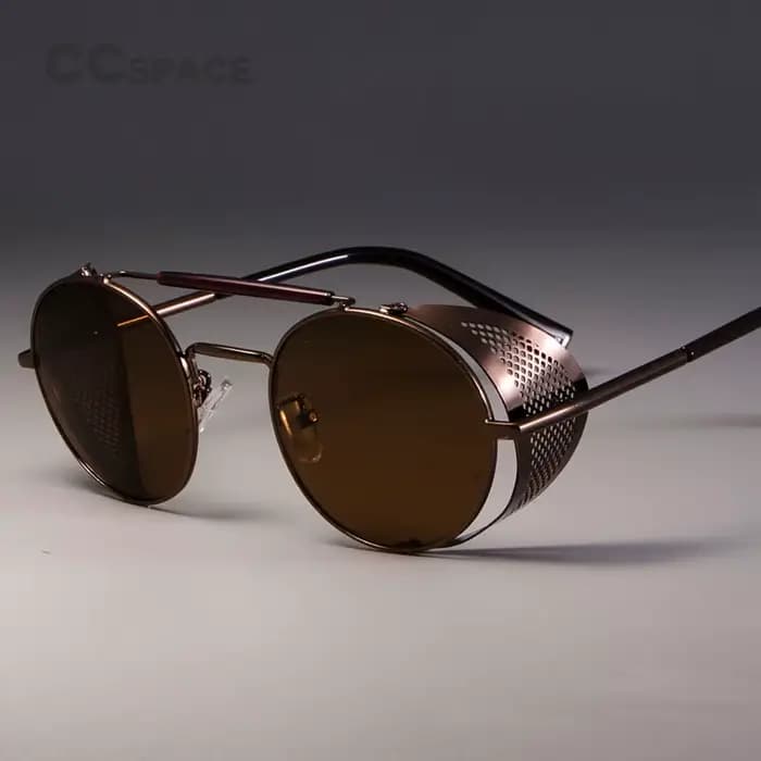 Zml14 – lunettes de soleil Steampunk pour hommes et femmes
