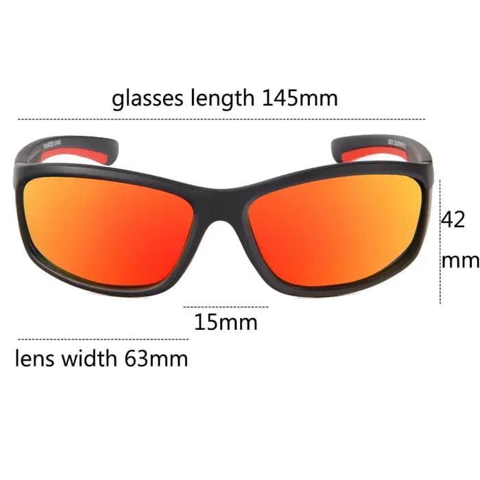 QUESHARK – lunettes de soleil polarisées pour hommes
