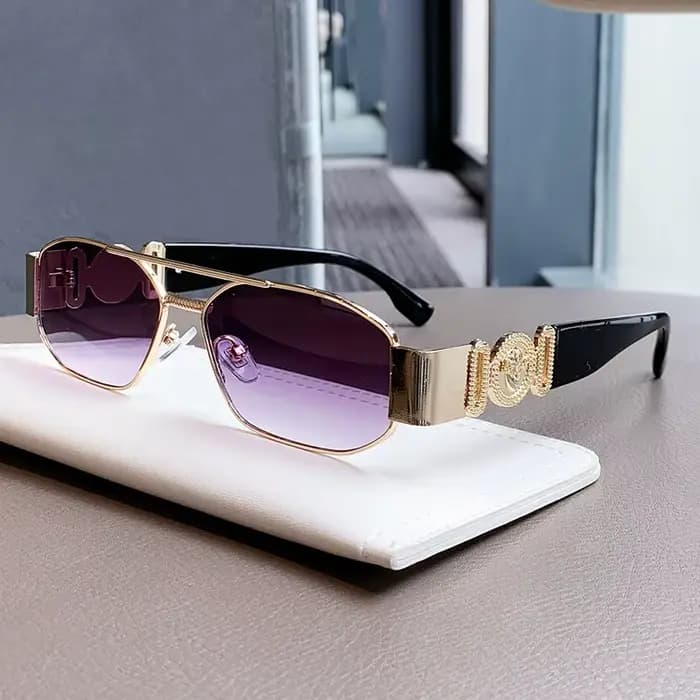Lunettes de soleil de luxe de marque de créateur pour femmes et hommes