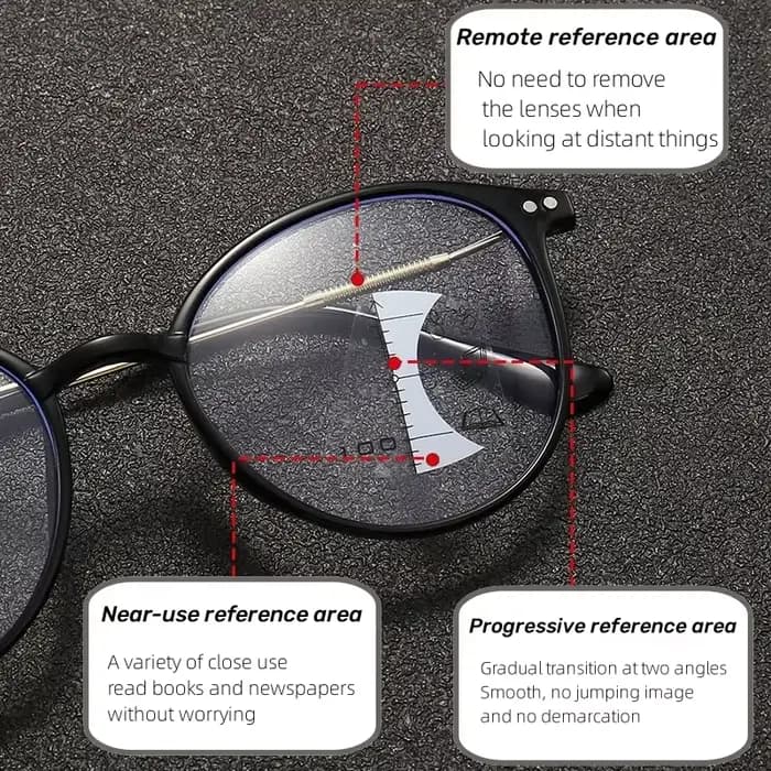 Lunettes de vue photochromiques vintage pour hommes et femmes