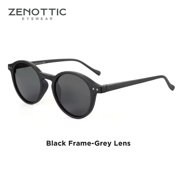 ZENOTTIC petites lunettes de soleil rondes pour hommes femmes Vintage rétro polarisé cercle
