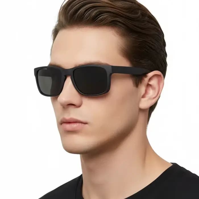 Lunettes de soleil polarisées carrées classiques pour hommes et femmes