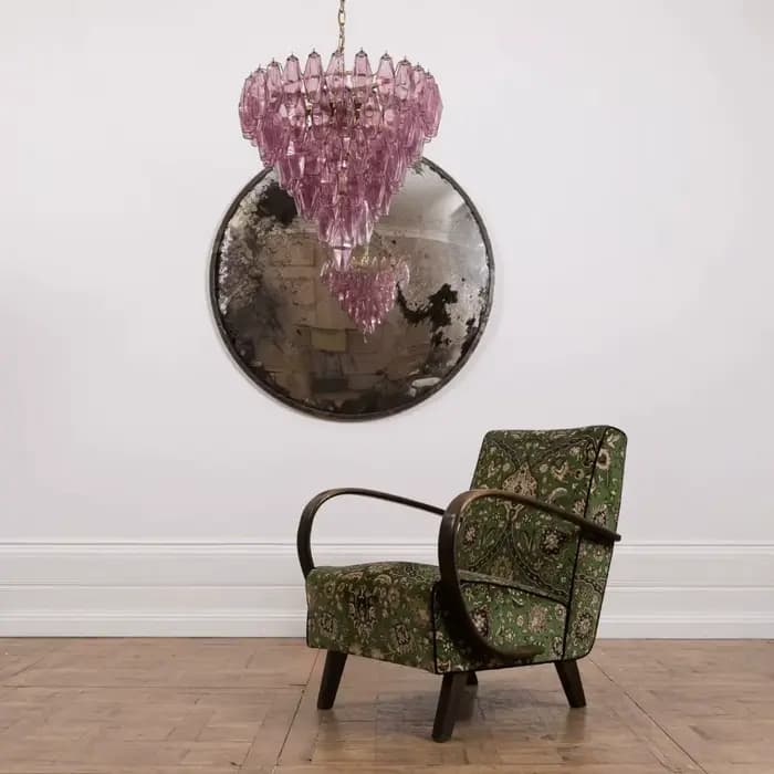 Lustre en verre de luxe pour salon, chambre à coucher, restaurant, décoration, luminaire suspendu en verre de Murano multicolore, luminaire d'intérieur