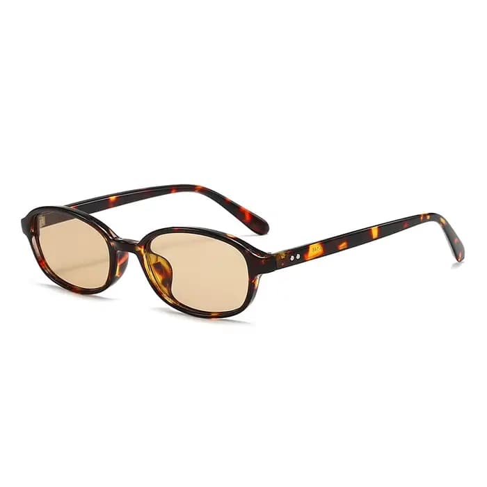 Lunettes de soleil personnalisées de forme ovale