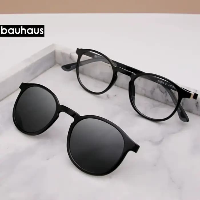 Lunettes de soleil polarisées à clip magnétique pour hommes