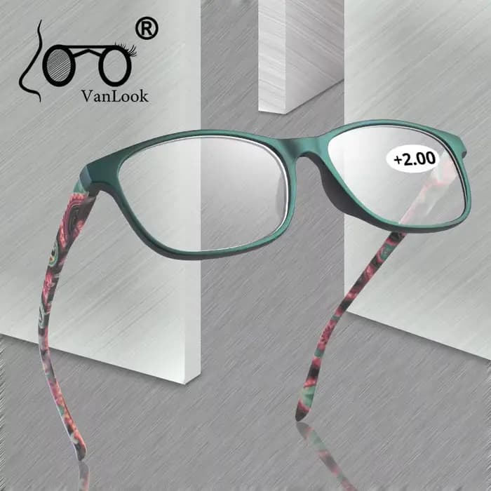VANLOOK – lunettes de lecture à motif Floral pour femmes et hommes