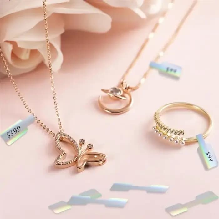 500 étiquettes de prix en papier, étiquettes pour bijoux, autocollantes, vierges, cartes de présentation, autocollants d'emballage pour colliers, boucles d'oreilles, bracelets, DIY