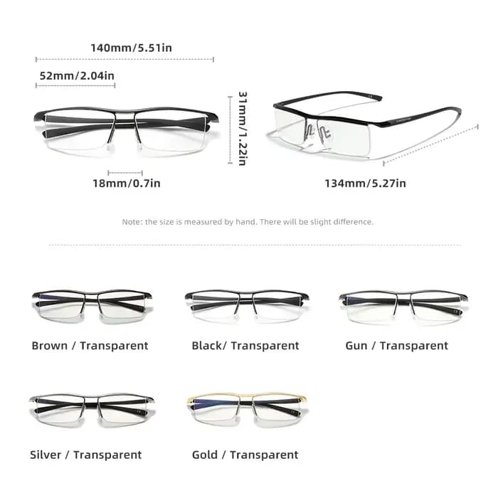 Lunettes de luxe anti-rayons bleus pour hommes et femmes