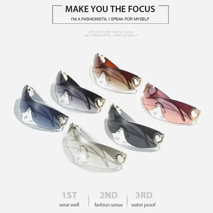 Lunettes de soleil de styliste pour femmes