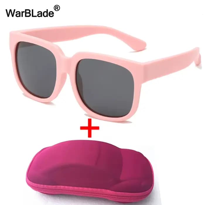 Flexible enfants lunettes de soleil polarisées