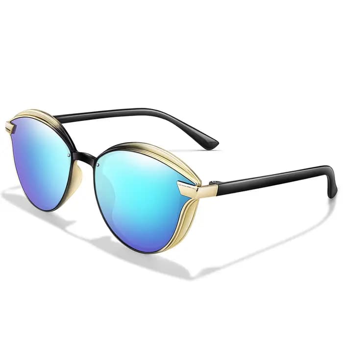 Lunettes de soleil rondes vintage pour hommes et femmes