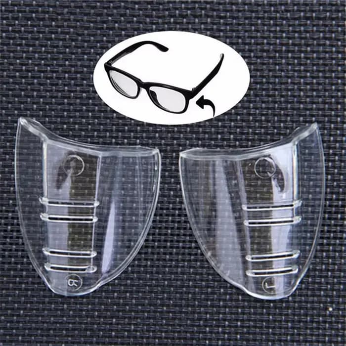 2/4 pièces – Nouveaux protège-yeux flexibles transparents anti-buée pour lunettes