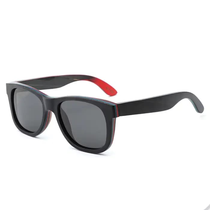Lunettes de soleil polarisées UV400 en bambou faites à la main