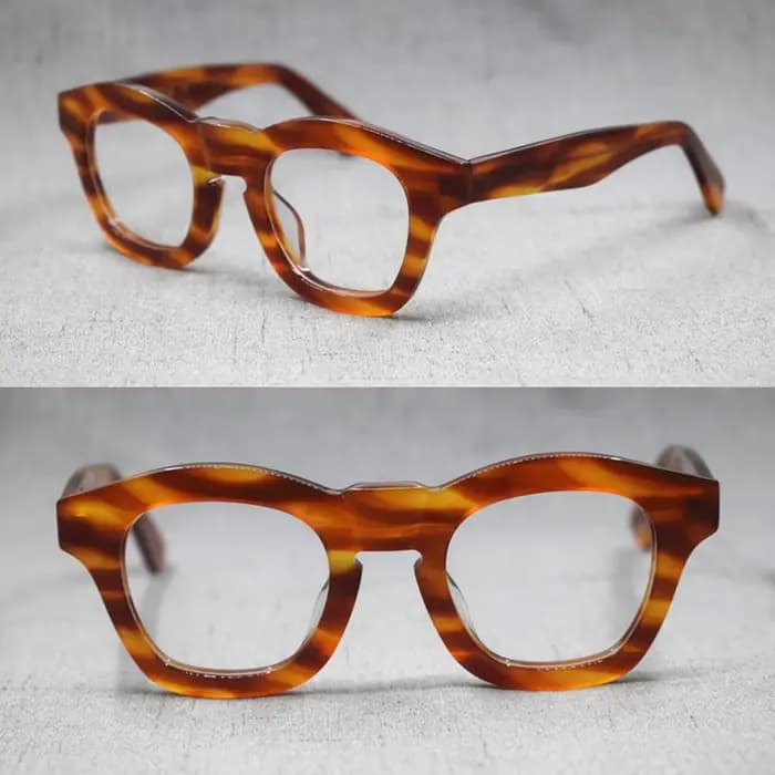 Montures de lunettes en acétate d'italie faites à la main au japon
