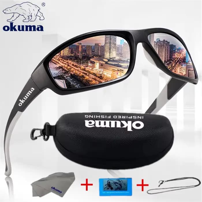 Lunettes de soleil polarisées Okuma pour la pêche