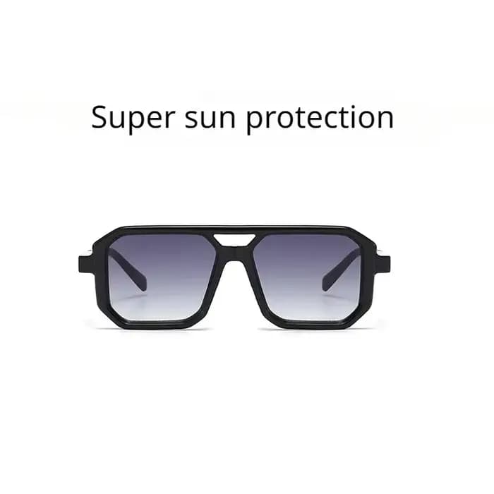 2025 Vintage mode Protection solaire lunettes De soleil pour hommes nuances carrées rétro Flair