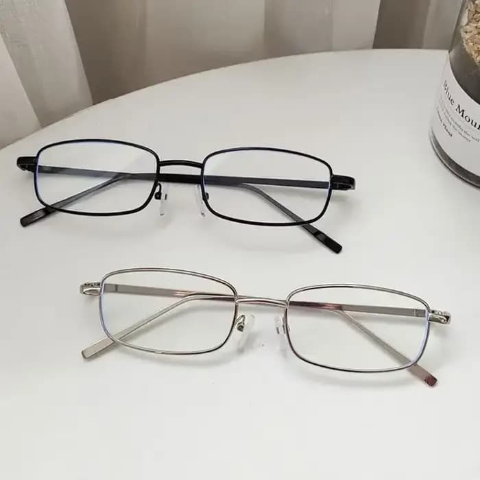 Petites lunettes de soleil rectangulaires pour hommes et femmes
