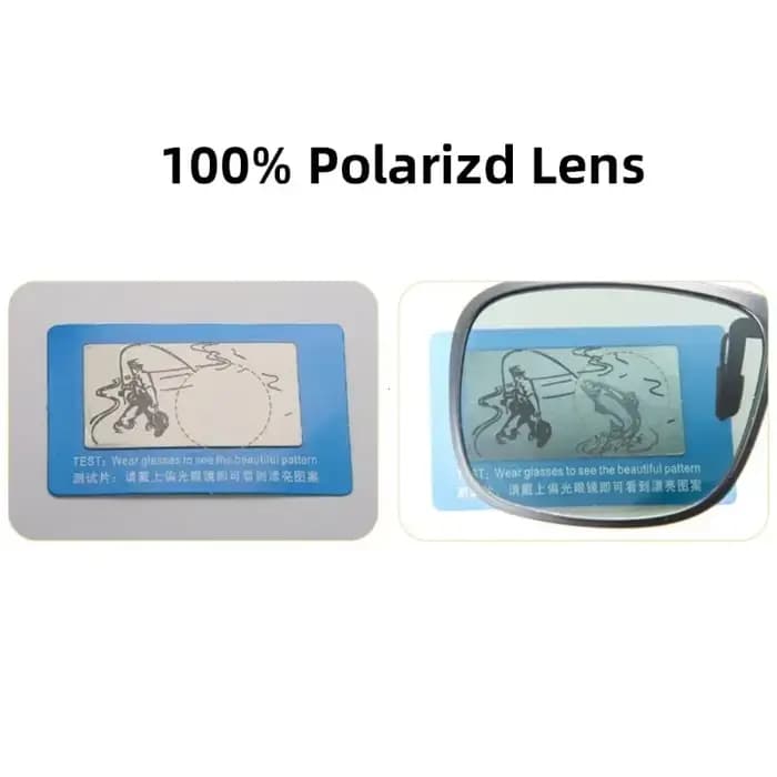 Lunettes de soleil polarisées à Clip rabattable pour la conduite