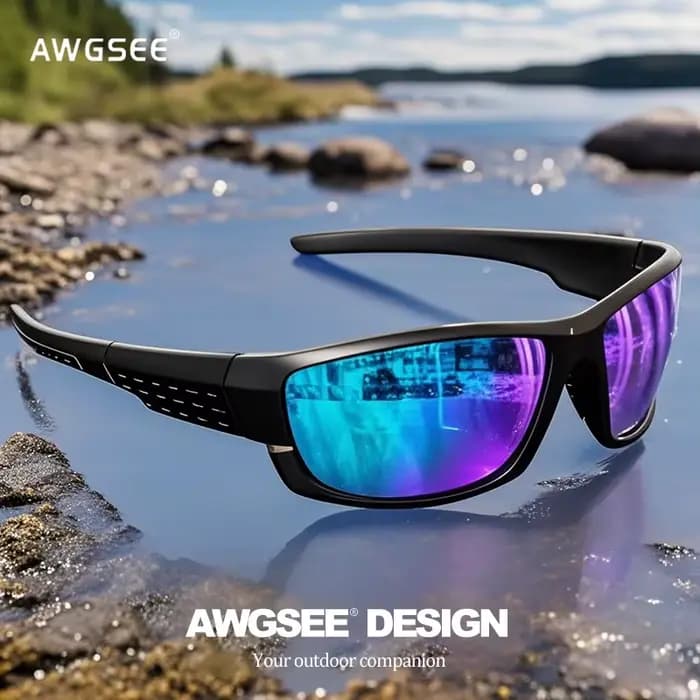Lunettes de soleil de sport polarisées – UV400 de haute qualité pour la pêche
