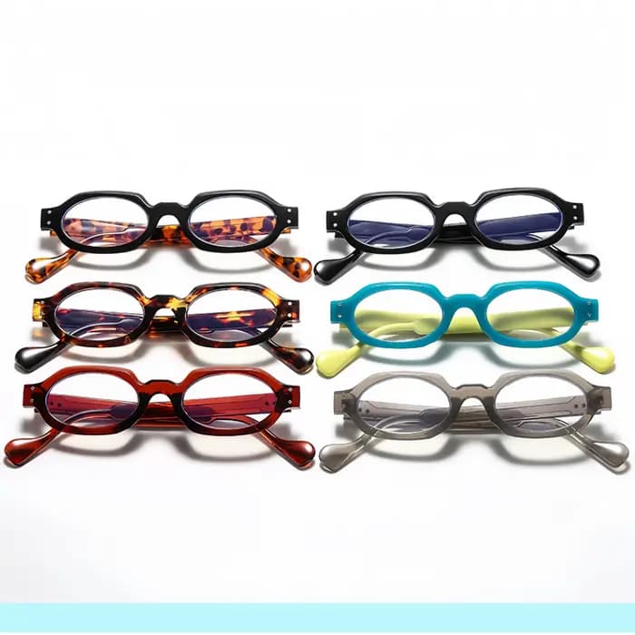 Monture de lunettes ovales à petite