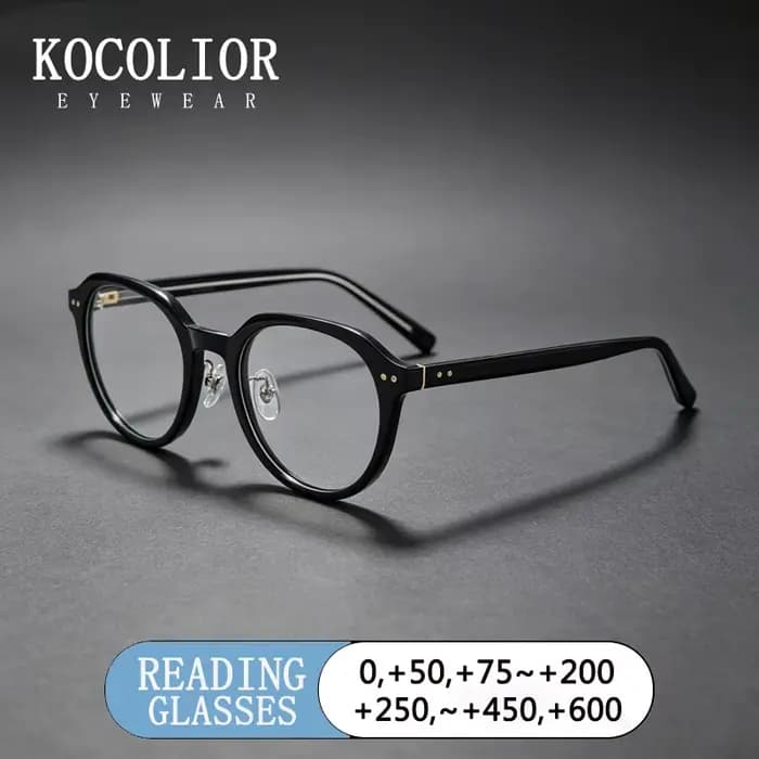 KOCOLIOR – lunettes ovales transparentes pour hommes et femmes