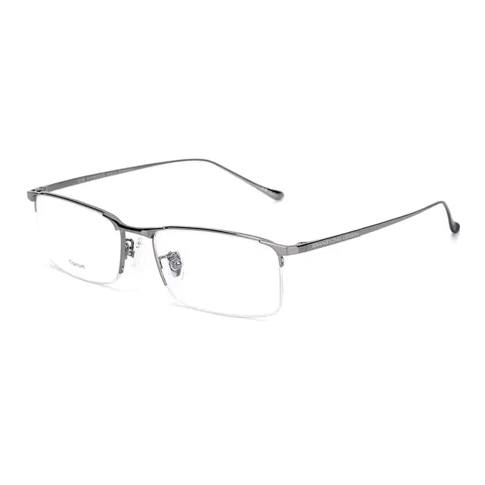 Monture de lunettes en titane ultralégère pour hommes