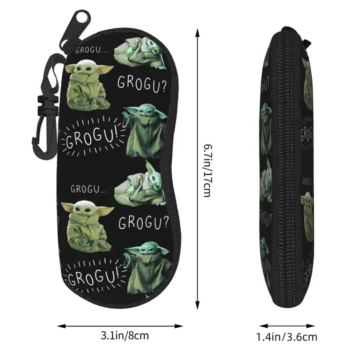 Étui à lunettes Grogu Yoda Mandalorian W-Warss