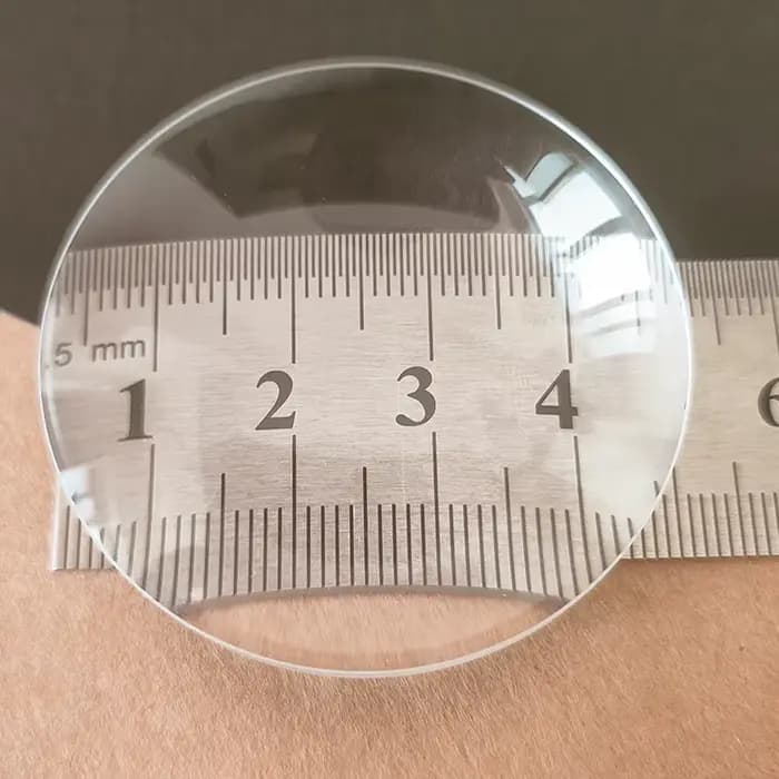 Lentille biconvexe en verre optique K9 de 19 mm, 23 mm, 30 mm, 42 mm, 44 mm, 45 mm, 50 mm, loupe ronde double convexe, longueur focale 20 mm, 30 mm, 40 mm, 50 mm, 100 mm, 150 mm, 200 mm, 300 mm